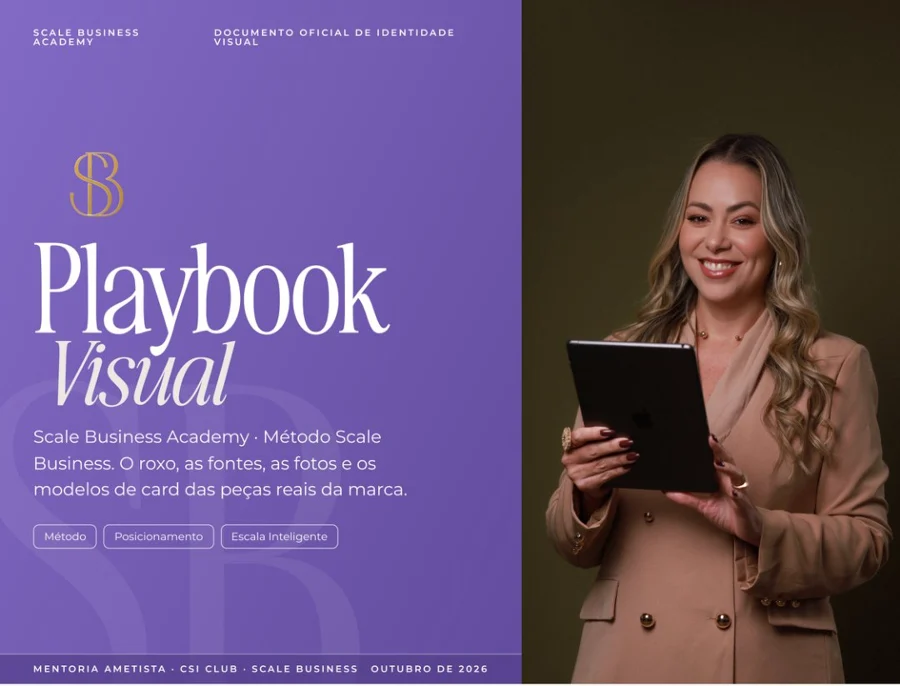 Capa de um Playbook Visual criado com o método da Sarah